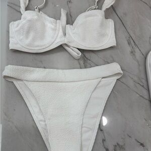 Monday Swimwear White Bikini